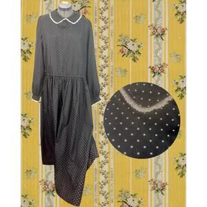 Vintage 70s Groovy Green Octagonal Zig Zag Stretch Knit Sheath Dress M/L